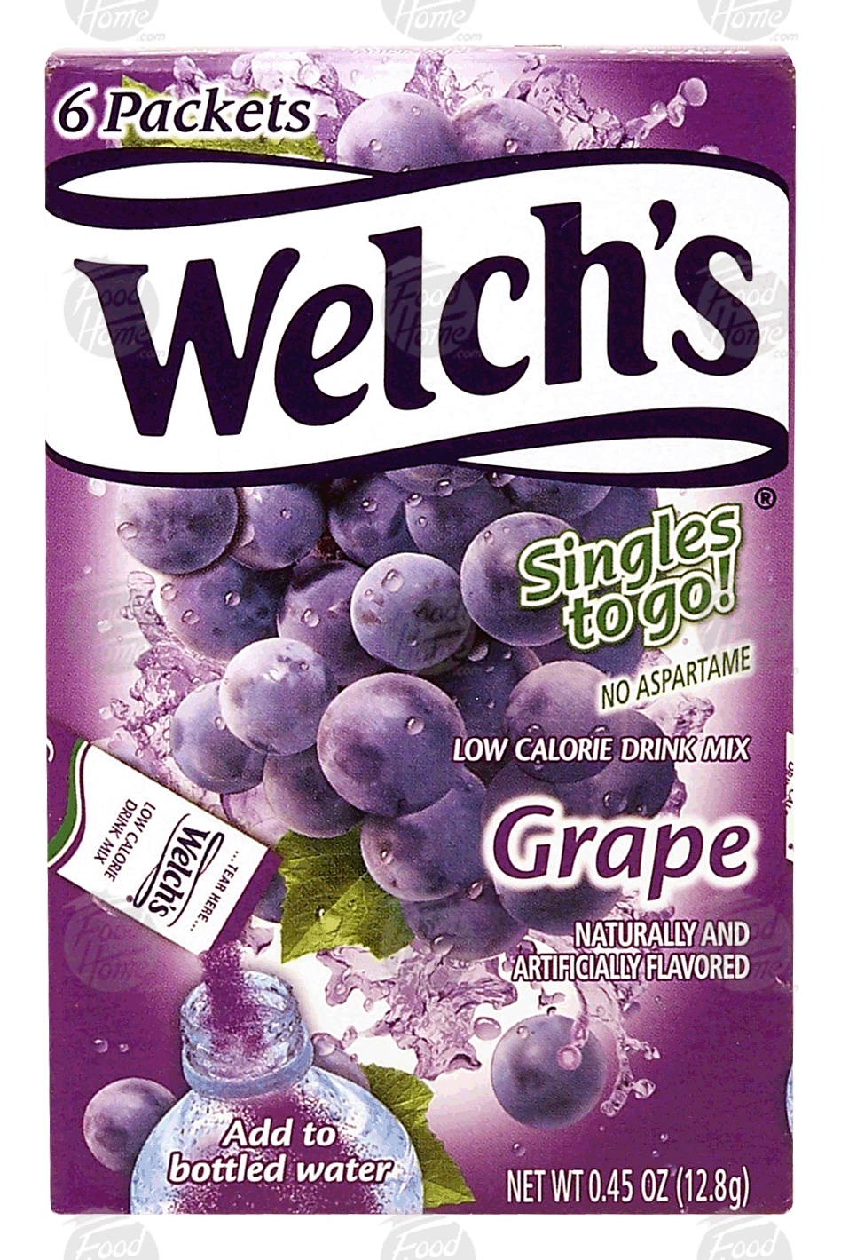 Welch's Singles to go! grape flavored powder drink mix, 6-packets Full-Size Picture